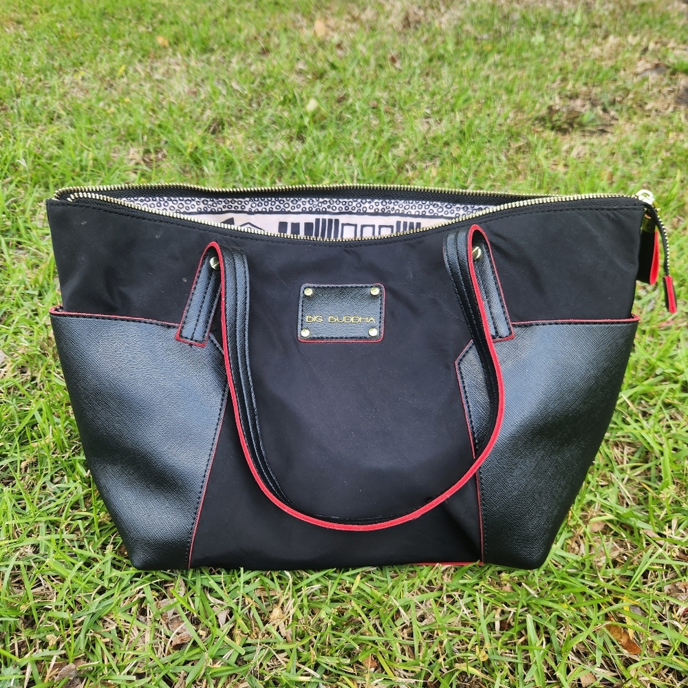 Black and Red Men's Bag